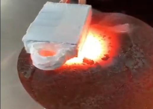 手持式高频污污污草莓视频成人加热机 工件表面淬火退火测试
