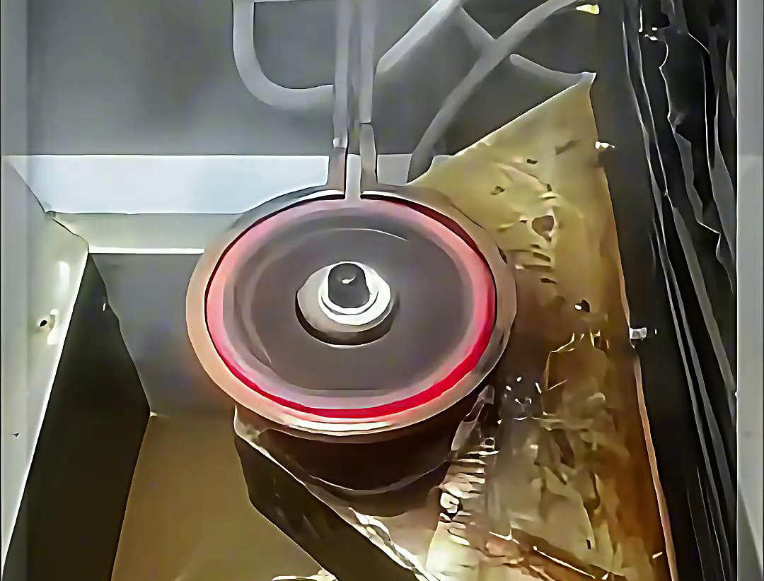 数控高频淬火机床，它可以适用于各类齿轮，链轮淬火，